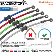 300 мм-2200 мм тормозной шланг кабель hydroline forfluid для пробный грязи питбайк велосипед мотоцикл CRF YZ WR EXC 230 250 300 400 426 450 F