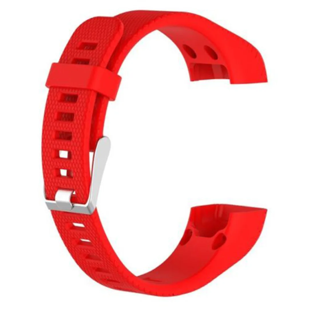 Цветной силиконовый спортивный ремешок сменный для Garmin Vivosmart HR + Plus браслет