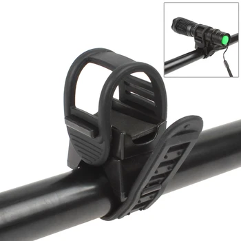 

Universal Bicycle Flashlight Holder Mount 360 Degree Adjustable Rubber Straps Bike LED Flashlight Torch Clamp Clip Bracket Stand