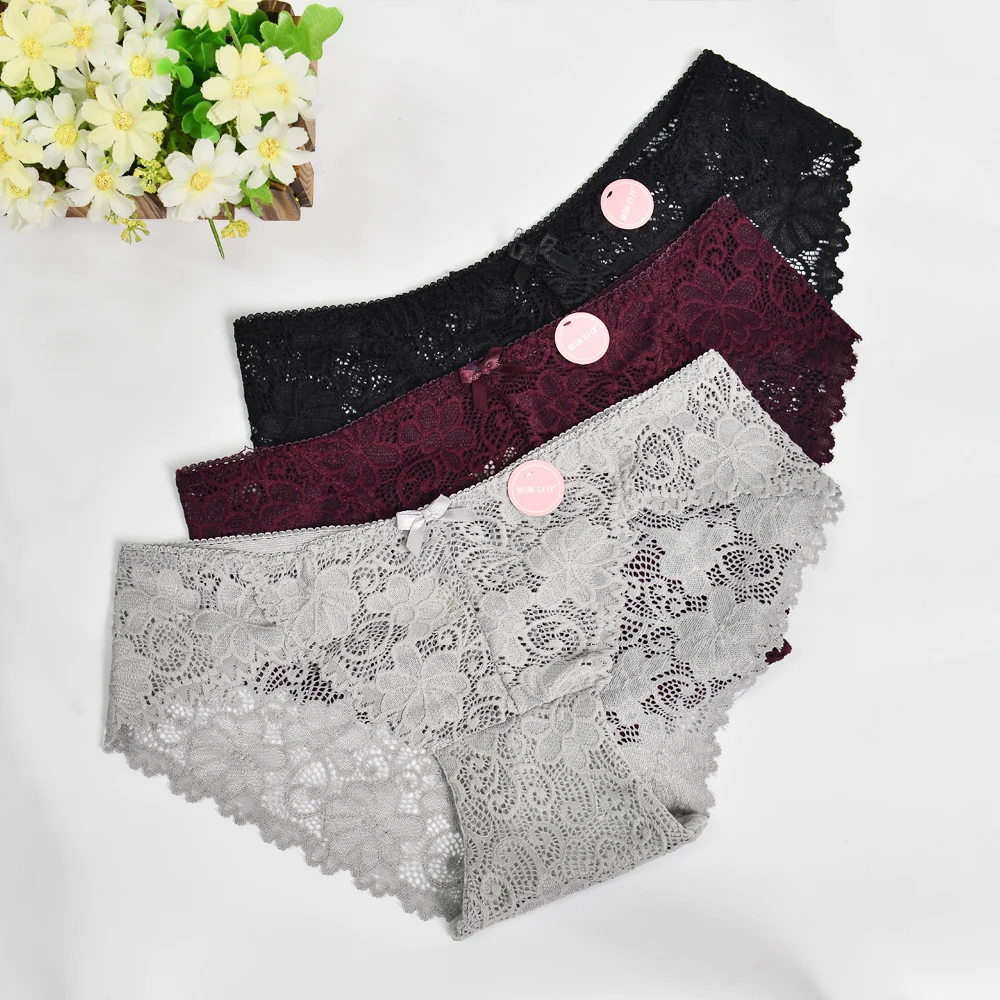 Gumprun New Summer Hollow Out Ladies Panties Low Rise Underwear Women Breathable Elegant Briefs Sexy Lace Cozy Lingerie Gumprun New Summer Hollow Out Ladies Panties Low Rise Underwear Women Breathable Elegant Briefs Sexy Lace Cozy Lingerie