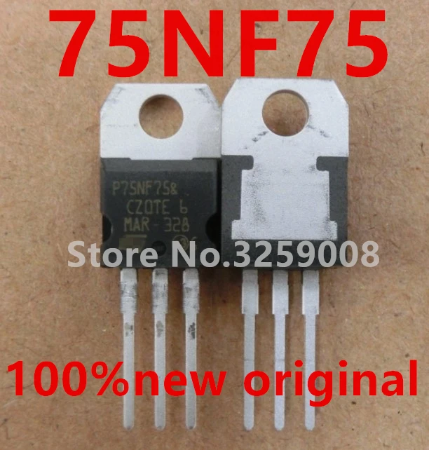 P75NF75 STP75NF75 100% новая импортная оригинальная