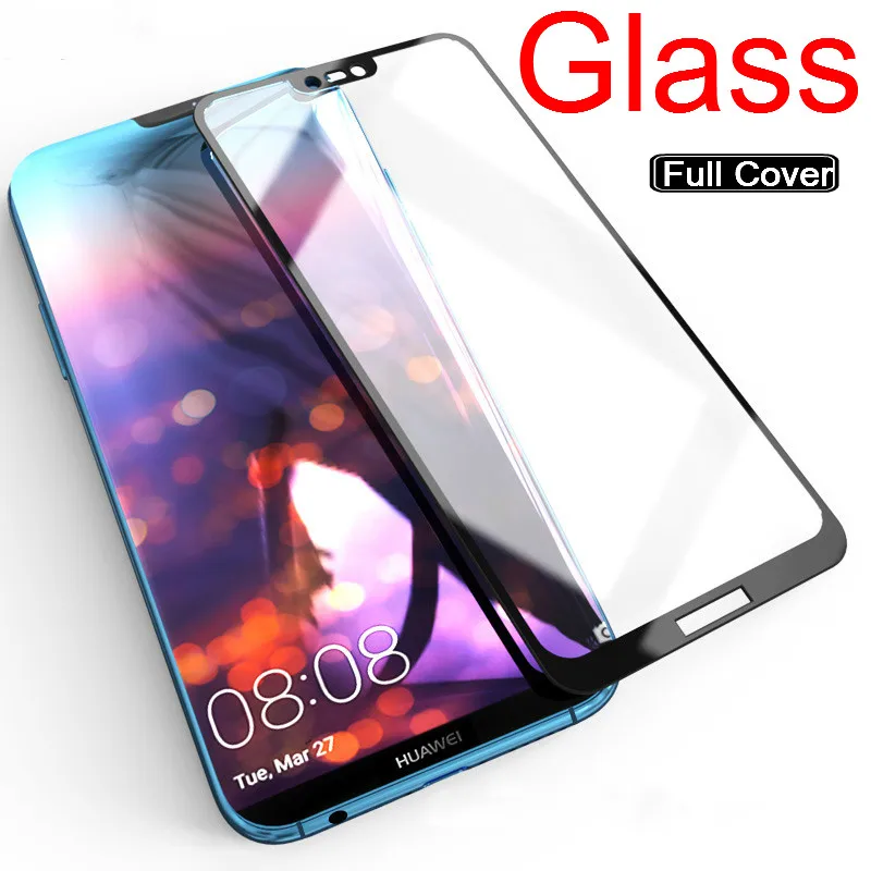 

For Huawei P Smart Z 2019 Tempered Glass Full Cover Huawei Y6 Y7 Pro Y9 Prime Y5 2019 P20 P30 Lite Honor 10i 20i Protective Film