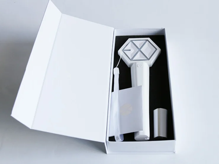 Kpop EXO Sehun Chanyeol Lay White Concert Light stick glow ...