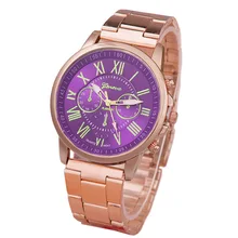 Chasy Hot Sale Luxury brands Watch women men Geneva Roman numerals Quartz Watches Rose Gold watch Colorful Dial sports Watch цена Chasy Hot Sale Luxury brands Watch women men Geneva Roman numerals Quartz Watches Rose Gold watch Colorful Dial sports Watch цены онлайн