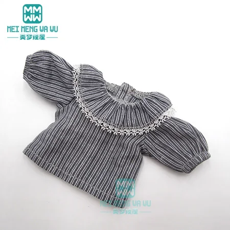 Одежда для кукол Blyth Azone 1/6 аксессуары для кукол Модная рубашка с принтом, платье цвета хаки - Цвет: XB--019--C