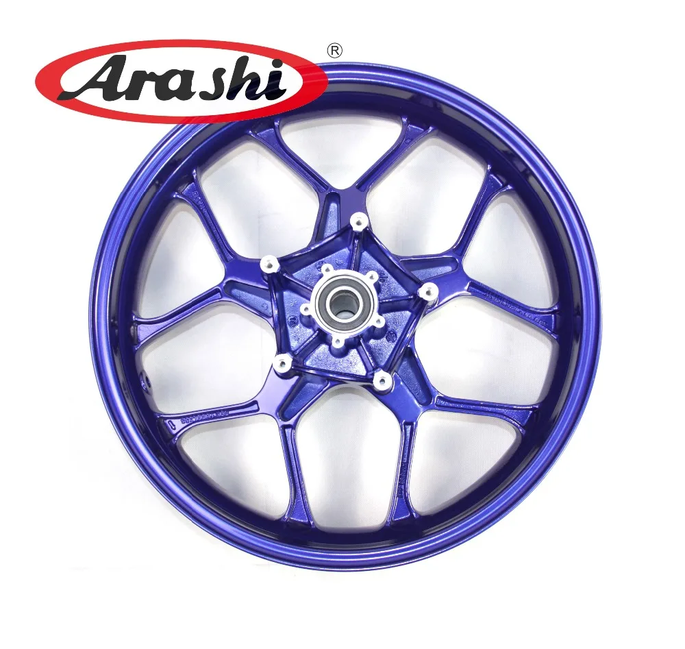 Передний обод колеса Arashi YZF R1 15 17 для YAMAHA 2015 2016 2017 глянцевый синий 16 6061 T6 класса