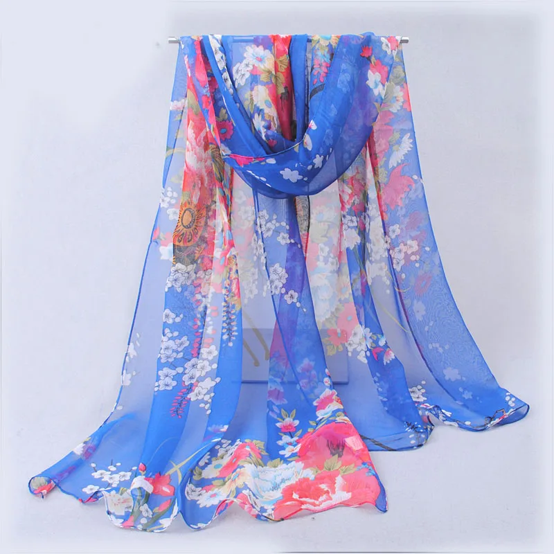 chiffon scarf 281-BL