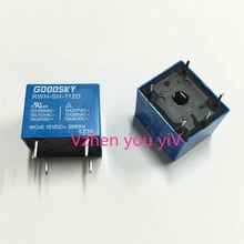 10 шт./goodsky RWH-SH-112D 12VDC/goodsky RWH-SH-112D/10A JQC-3FF-12VDC-1ZS