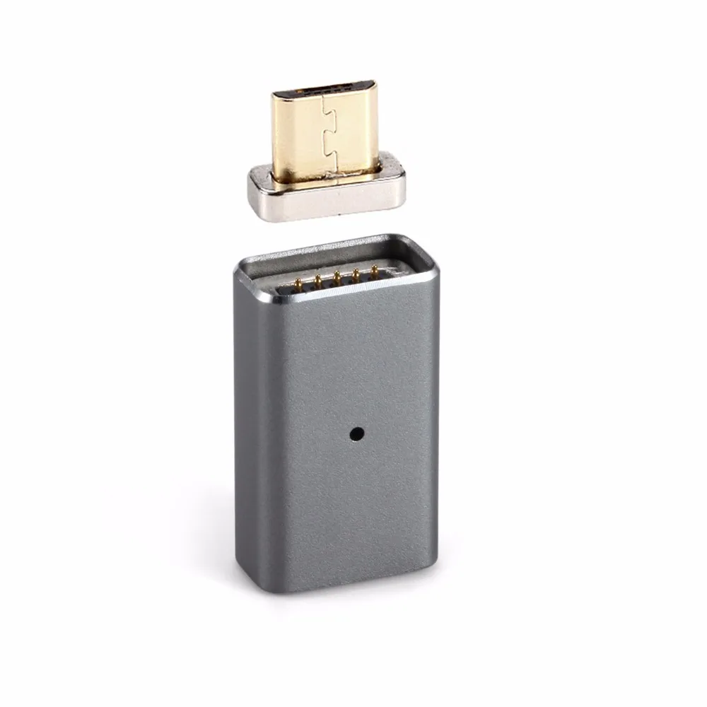 EYON 2th Generation Magnetic Adapter Metal Plug Micro USB Charging Cable Convertor For SAMSUNG S7 Edge XiaoMi HUAWEI LG Android (4)