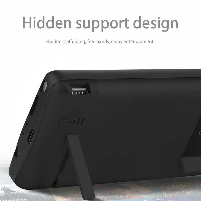 6500/5000 мАч зарядное устройство чехол для samsung Galaxy Note 8 9 Зарядка телефона крышка питания для samsung Note 8 Note 9 батарея Чехол