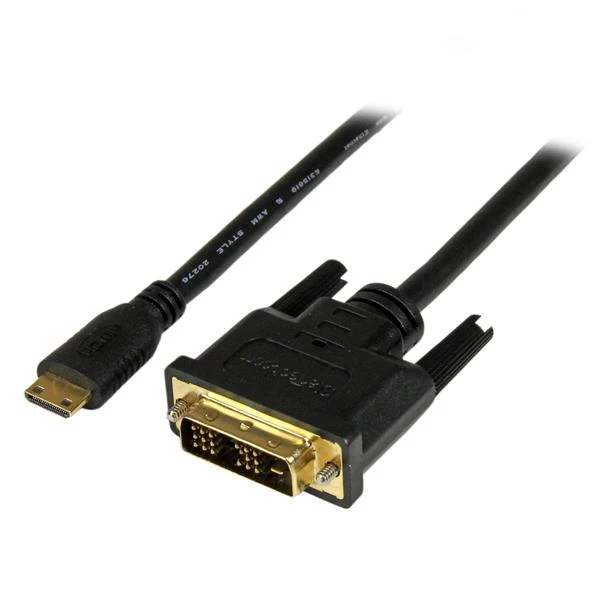StarTech.com м 1 M Mini HDMI to DVI D кабель м/м мужской золотой| |