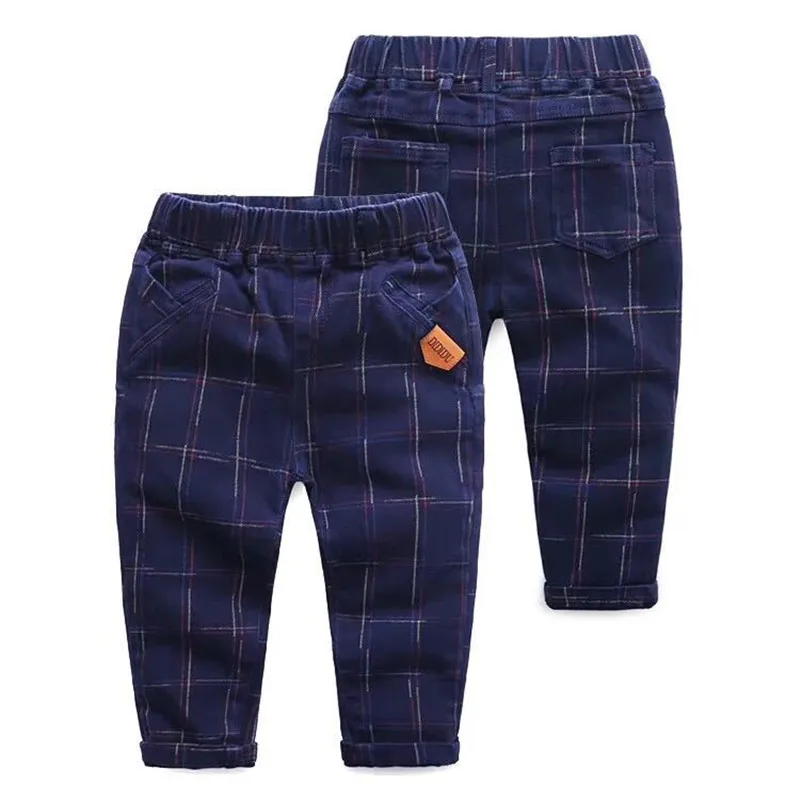 Buy 2018 Boys Plaid Pants Kids Spring Autumn Fashion