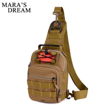 Mara's Dream военная сумка нагрудная сумка камуфляжная повседневная мужская и женская сумка через плечо многофункциональные дорожные сумки унисекс на бретельках