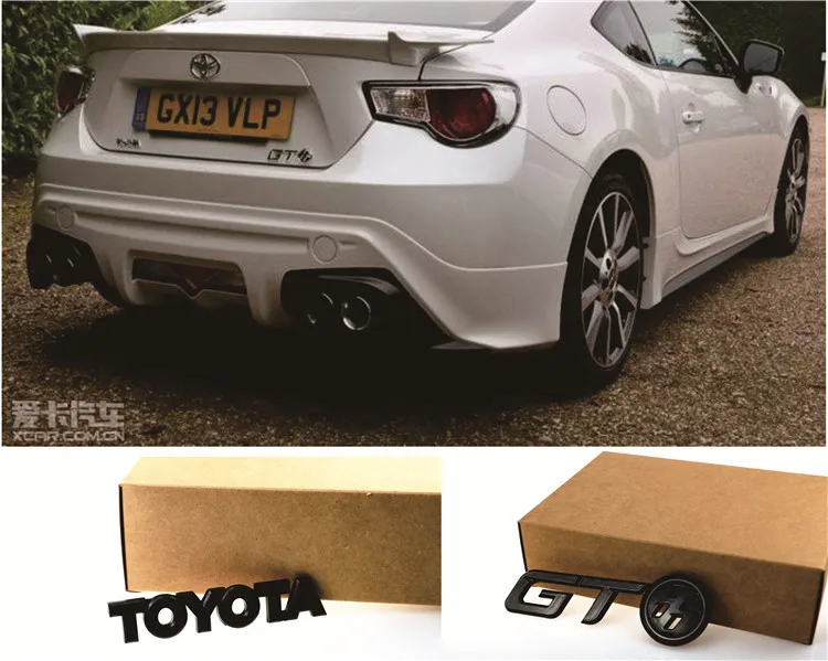 MATE BIRDS Toyota 86 модифицированный GT86 автомобильный Стандартный передний и задний логотип наклейки на заднюю коробку 86 листья доска модификация автомобиля