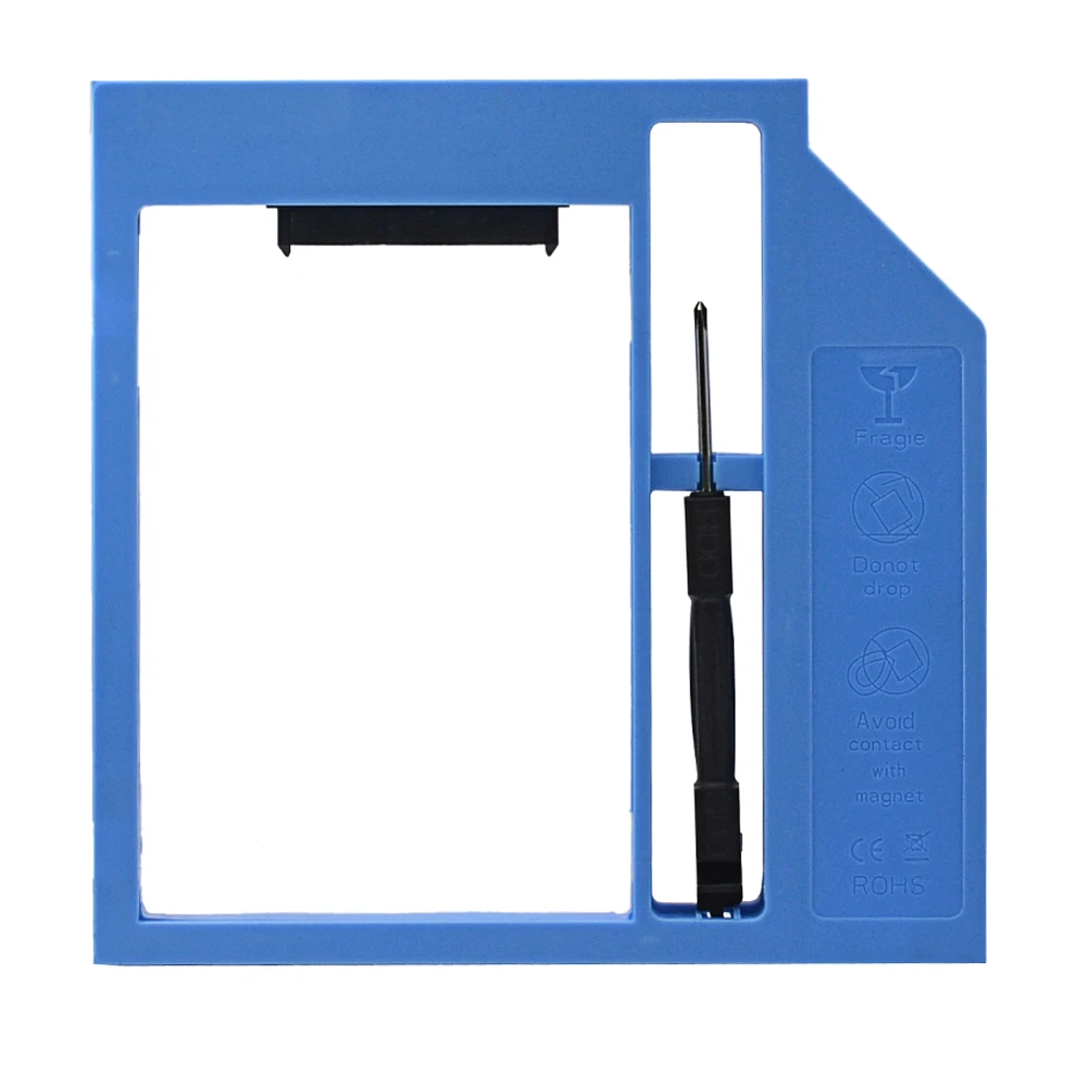 CHIPAL Second HDD Caddy SATA 3 0 для 2 5 &quot7 мм 9 1 ТБ SSD чехол Корпус жесткого диска ноутбука cd rom dvd