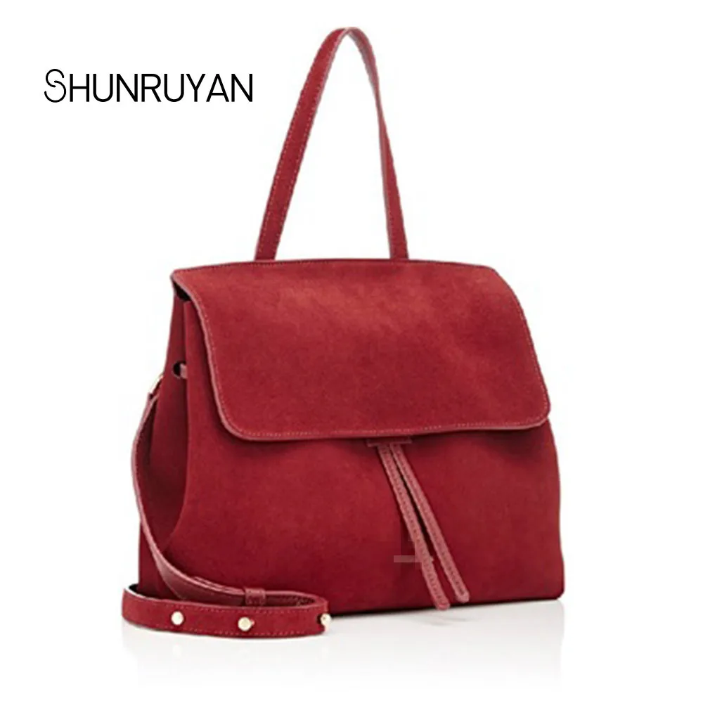 

SHUNRUYAN 2019 New Brand Design Vintage Fashion Women Bag Genuine Leather Backpack Brand Design Tarvel Bag Casual Knapsack