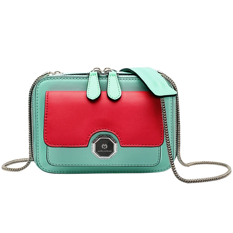 ZOOLER 2018 luxury genuine leather bag for woman chain shoulder bag designer woman fashion cross body bags bolsa feminina#bC100 ZOOLER 2018 luxury genuine leather bag for woman chain shoulder bag designer woman fashion cross body bags bolsa feminina#bC100