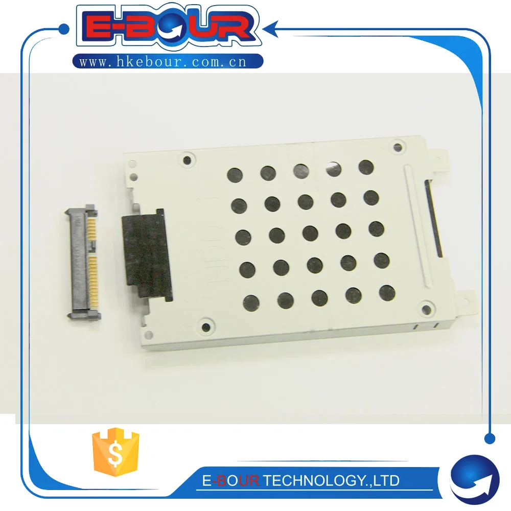 10Pcs Lot Hard Disk Cases Tray With Connector For Dell Inspiron 1720 1721 Vostro 1700 Screws HDD