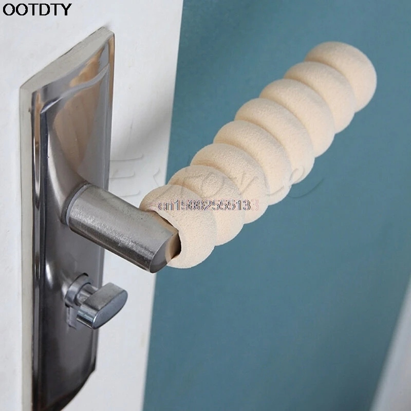 1x Door Handle Protective Baby Child Safety Doorknob Spiral Sleeve