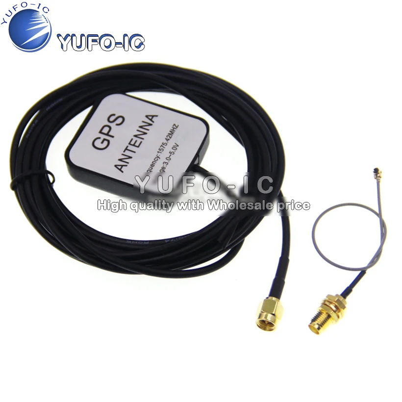 

GPS antenna SMA interface active antenna can be used with our GPS module to send the IPX connector