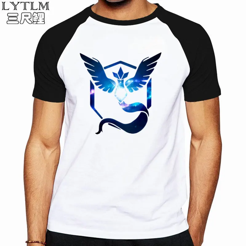 

LYTLM Japanese Streetwear Pokemon Shirt Men Geek Anime Shirt Men Pokemon MYSTIC Team Mens T Shirts Fashion Hip Hop Tee Shirts
