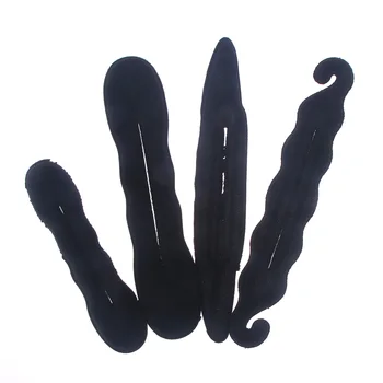

4Pcs/Set Women DIY Hair Twist Bun Making Foam Sponges Styling Hair Clip Hair Twist Styling Maker Device Quick Hair Stying Tools