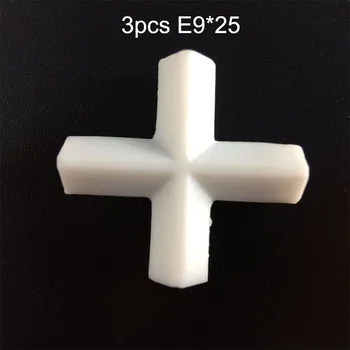 

E9x25mm PTFE Magnetic Stirrer Mixer Stir Bars PTFE Cross shape Stirring Bars white Teflon Spin Bars,3pcs
