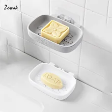 1 шт. мыльница для душа настенная сливная мыльница для ванной кухни мыльница сливной лоток клейкая губка в форме облака