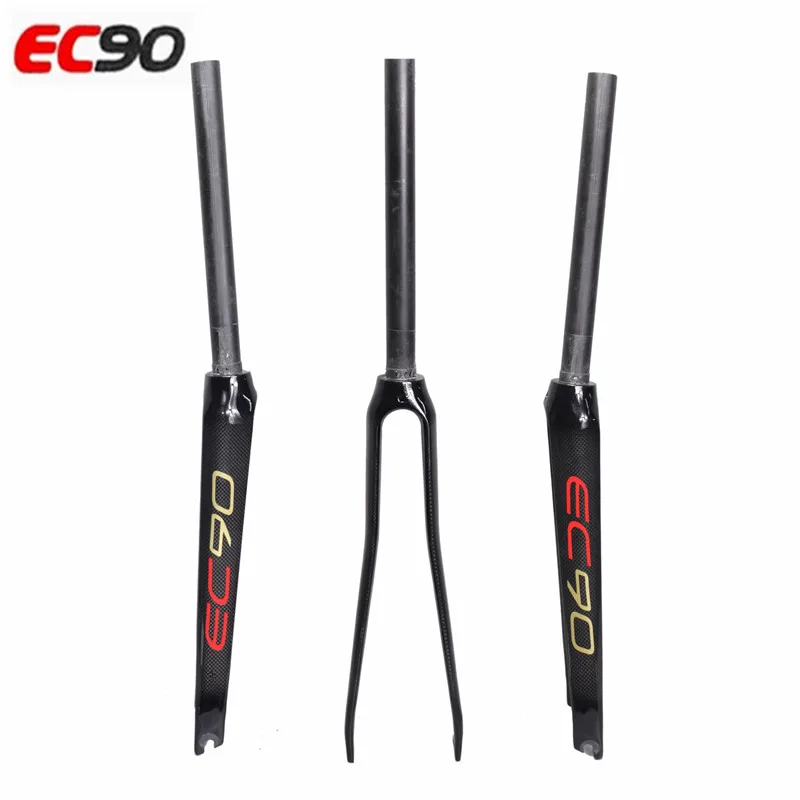 EC90 full carbon fiber road bicycle front fork/dead flying bicycle