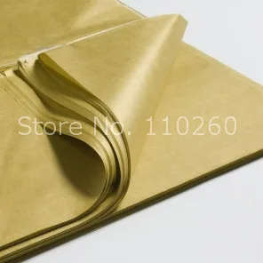 ورق تغليف ذهبي معدني 250 قطعة ، ورق نسيج ذهبي معدني لتغليف الهدايا|tissu  paper|tissue paper christmas treetissue hankies - AliExpress