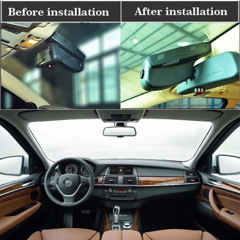 YESSUM для BMW X5 E53 E70 X6 E71 автомобильный Wifi DVR Автомобильный видеорегистратор Novatek 96658