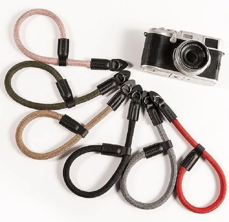 

2019 New Hot Camera Accessories Soft Cotton Camera Hand Wrist Strap for Leica Canon Nikon Sony SLR Camera Strap Photography