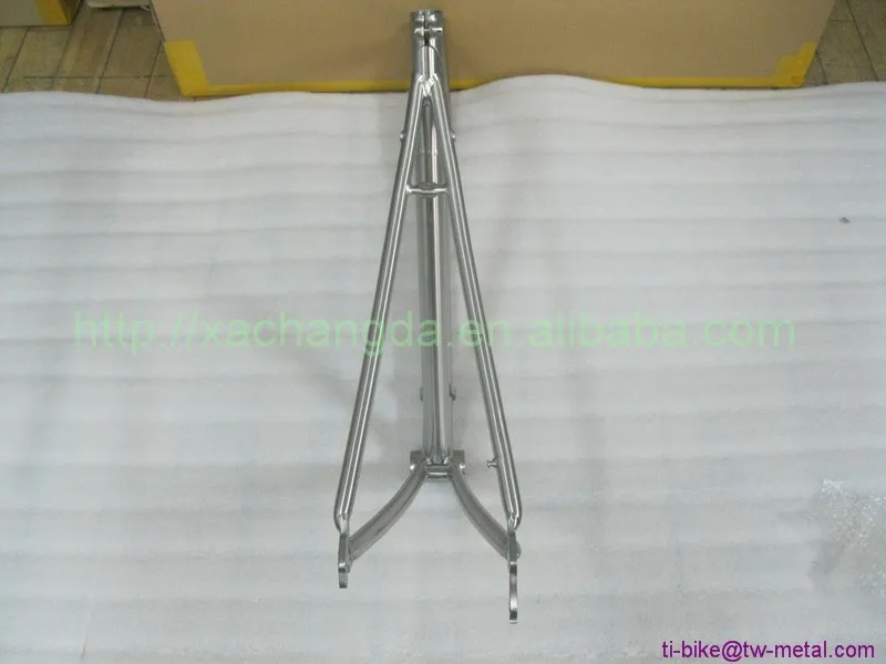 Top Titanium breakaway & Couple Bike frame Mountain with taper head tube Custom Bike frame with brushed XACD titanium MTB bike frame 7 Top Titanium breakaway & Couple Bike frame Mountain with taper head tube Custom Bike frame with brushed XACD titanium MTB bike frame 7