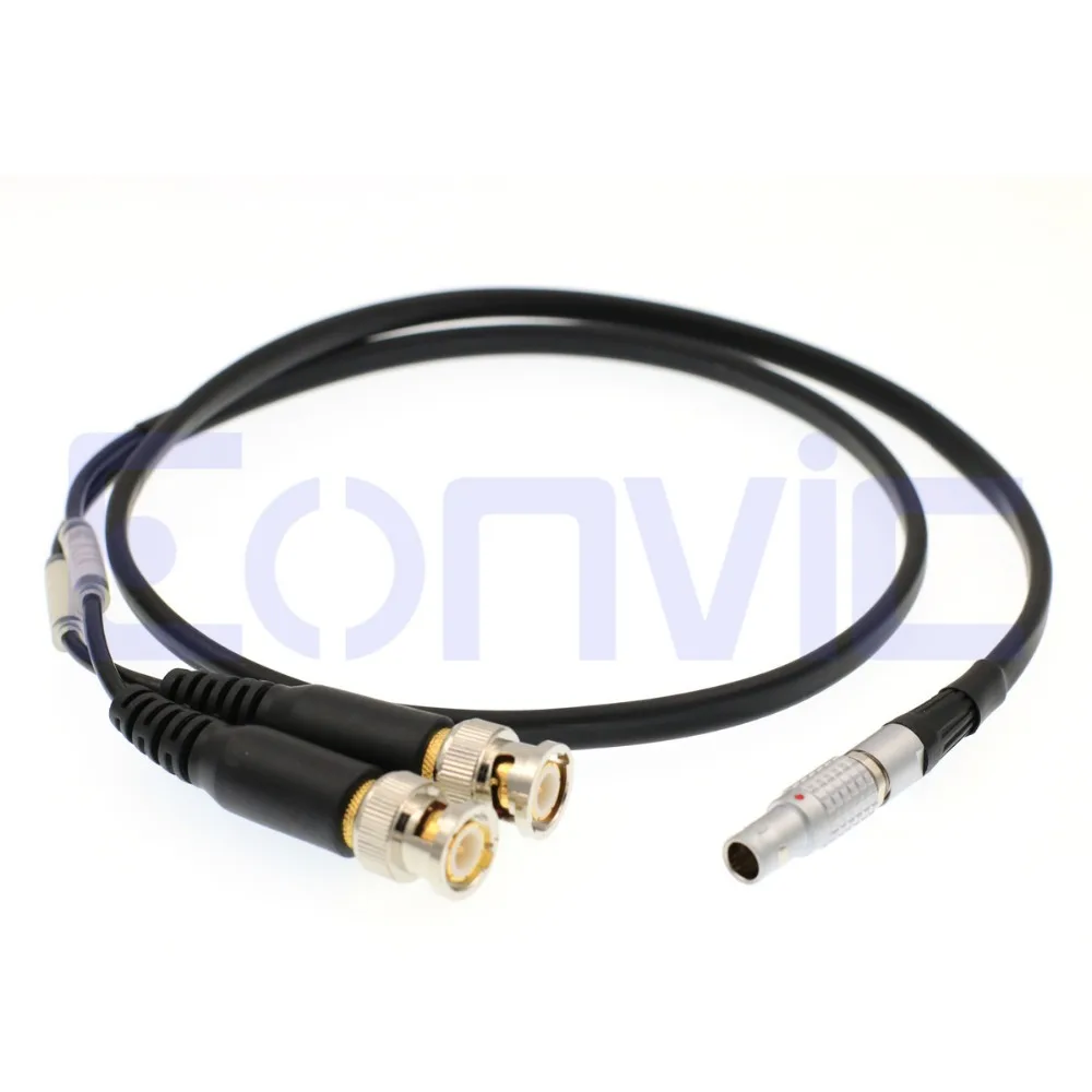 

ARRI AMIRA XL-LB2 5 Pin to Dual BNC Time Code Input Output Cable For Sound Devices XL-LB2 BH-LB2 633 664 688 788 F55 to AMIRA