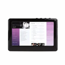 BCMaster Мини 4,3 дюймов Премиум Портативный ЕС штекер HD сенсорный экран 8 Гб MP3 MP4 MP5 плеер Цифровой Видео Медиа FM радио рекордер