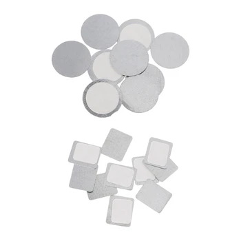 

New 10pcs Empty Magnetic Eyebrow Powder Pot Tin Palette Pans DIY Eyeshadow