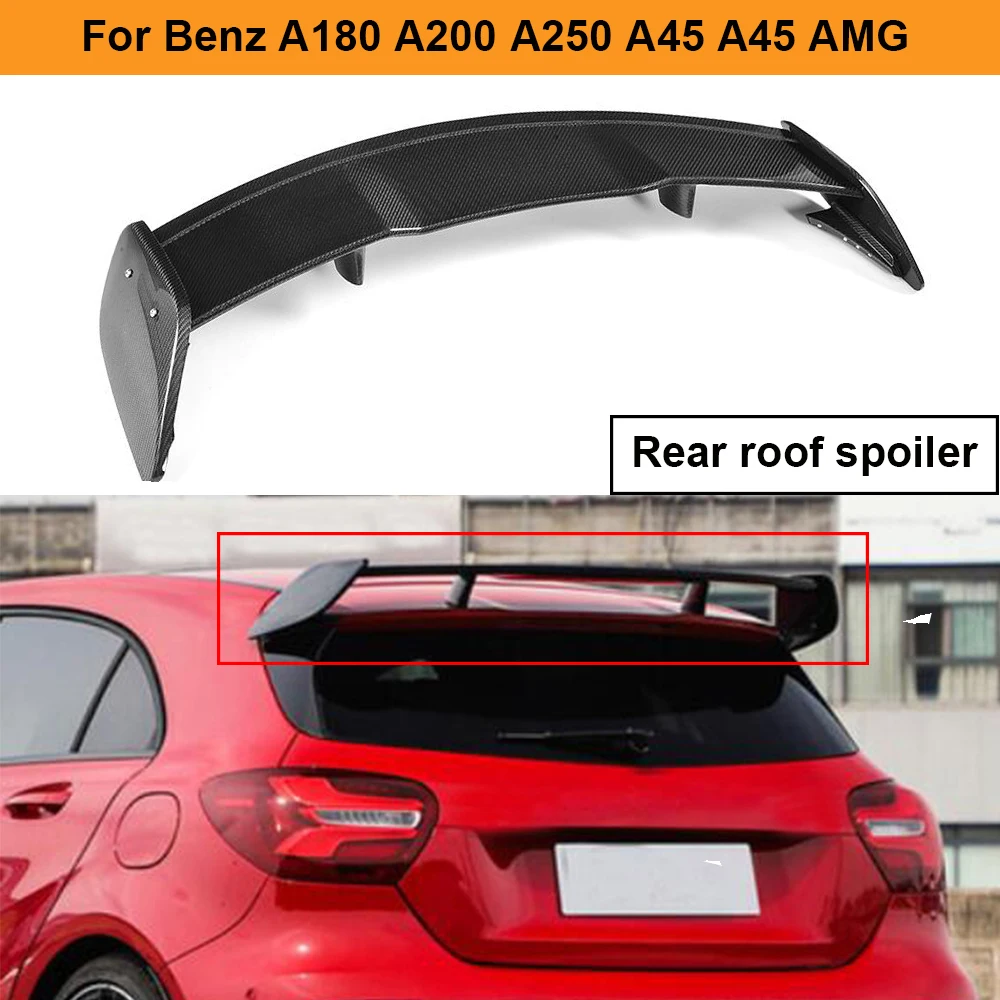Автомобильный спойлер на крышу для Mercedes Benz A180 A200 A250 A45 AMG 2013 2017 хэтчбек 4 дверный