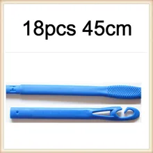 18 шт./компл. длиной 45 см волшебный ролик для волос бигуди для волос, Спиральные бигуди ролик Волшебная плойка Магия керл