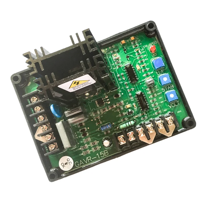 GAVR-15A Universal Brushless Generator Avr 15A Voltage Stabilizer Automatic Voltage Regulator Module GAVR-15A Universal Brushless Generator Avr 15A Voltage Stabilizer Automatic Voltage Regulator Module