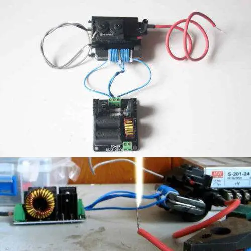 

ZVS Flyback Driver Board Zero Voltage Switching Inductive Heater + ignition coil 12-36V DC