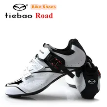 TIEBAO/Обувь для шоссейного велоспорта; коллекция года; спортивная обувь для велосипеда с автоматическим замком; zapatillas deportivas hombre; мужские сетчатые дышащие кроссовки; wo men
