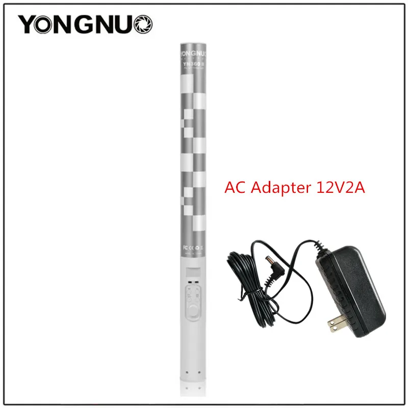 

Yongnuo YN360II YN360 II Handheld Ice Stick LED Video Light built-in battery 3200k to 5500k RGB colorful controlled by Phone App