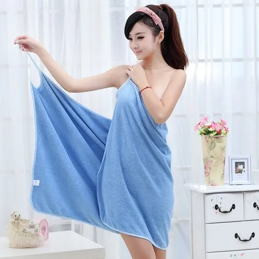 Home Textile TowelWomen Robes Bath Wearable Towel Dress Girls Women Womens Lady Fast Drying Beach Spa Magical Nightwear Sleeping