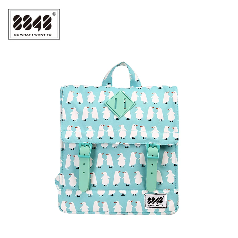 8848 детские школьные сумки для девочек, рюкзаки для детского сада, Детские рюкзаки с рисунком кролика, водонепроницаемые розовые сумки 440-055-006