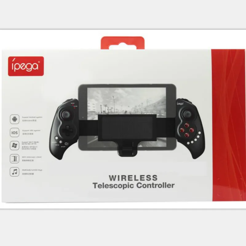 2pcs lot Ipega 9023 PG 9023 PG9023 Wireless Bluetooth Gamepad GameController Game Pad Joystick Joy Pad