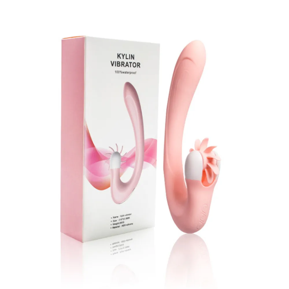 20 Speed Famale Kylin Vibrator Rotating Heating Tongue G Spot Dildo Clitoris Stimulator USB Adult Sex Toys for Women Masturbator (7)