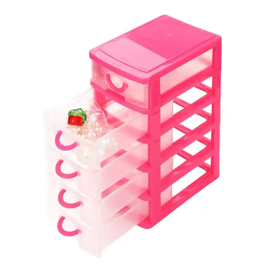 Colorful Home Storage Durable Plastic Mini Desktop Organizer