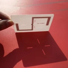 860-960 мГц Стандартный пассивный карты UHF RFID наклейки керамической теги автомобиль отслеживания парковка Системы UHF лобовому стеклу клей тег