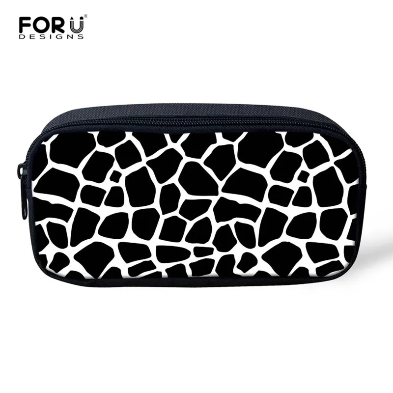FORUDESIGNS/Школьный рюкзак с жирафом для девочек и мальчиков, Детский комплект школьных сумок на заказ, детский рюкзак-мешок для книг, escolares infantiles - Цвет: L5407K