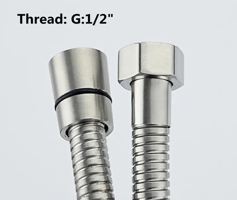Brushed shower hose 7